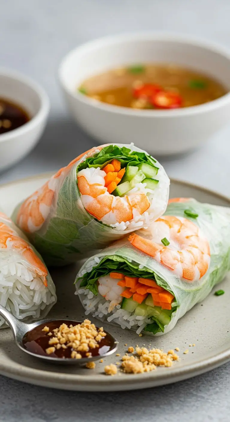 Shrimp Veggies rolls