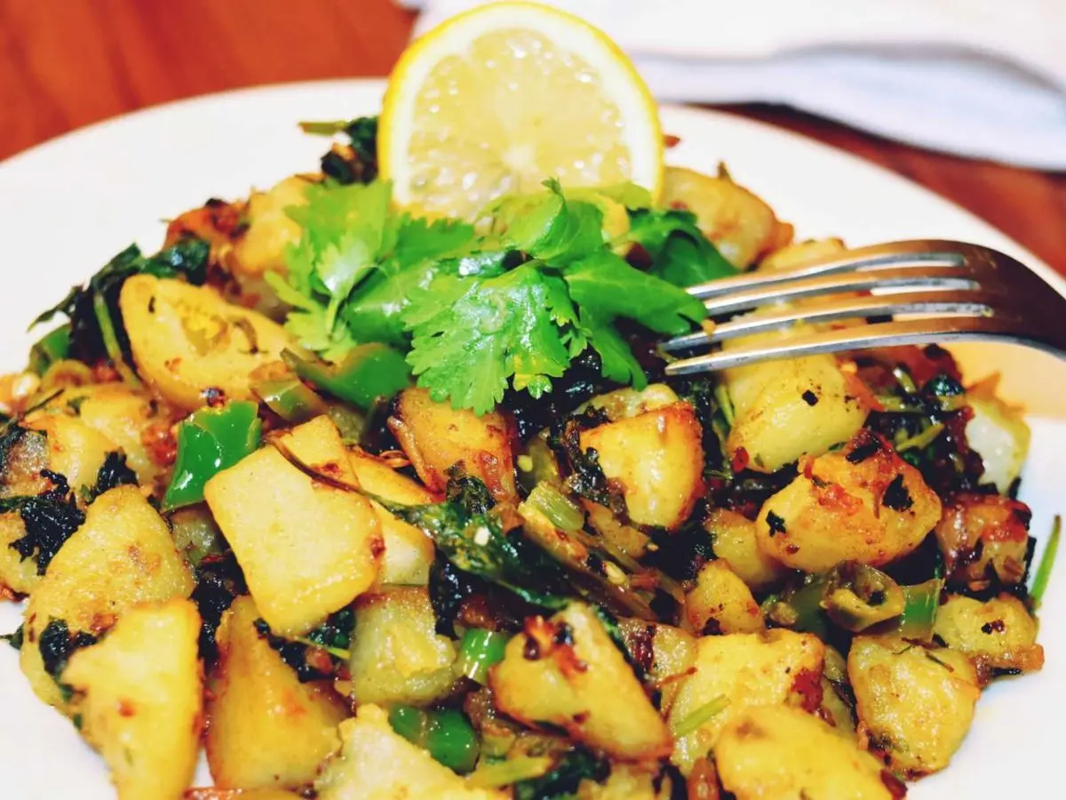 batata w kizbara (Spicy)