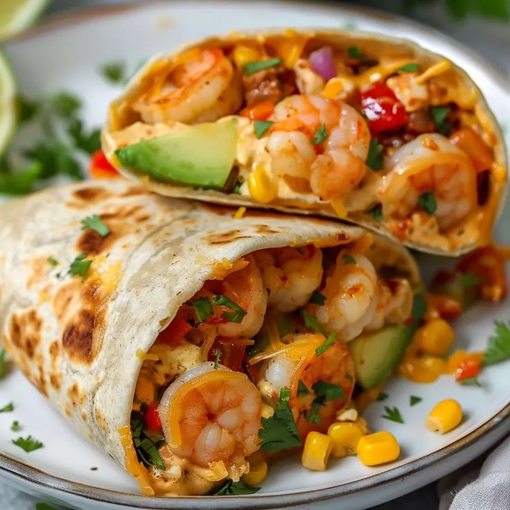 SHRIMP Fajita Sandwich