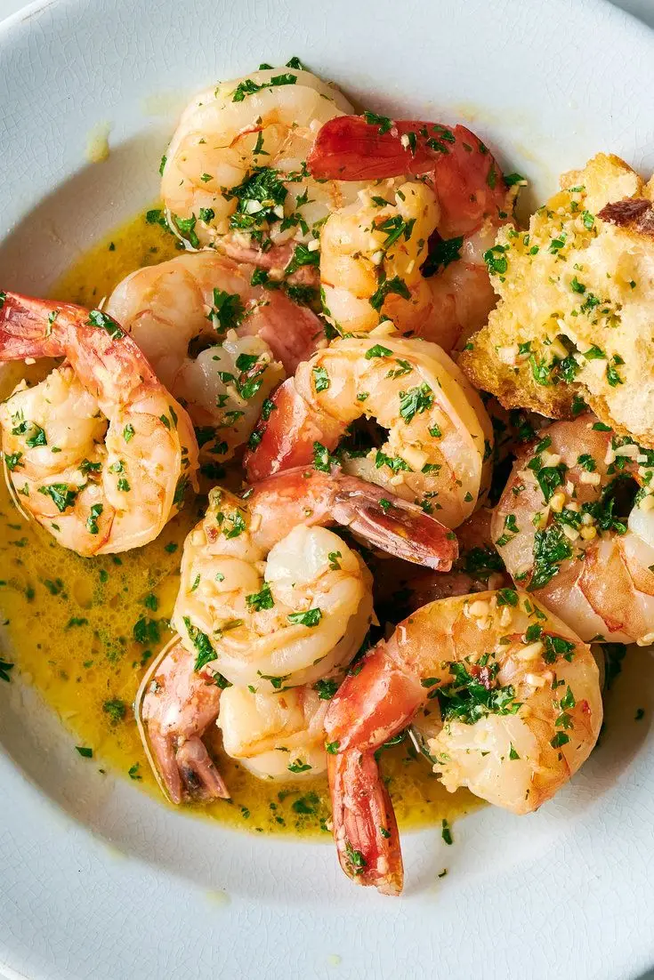 Dar el baher : "Shrimps provencial "