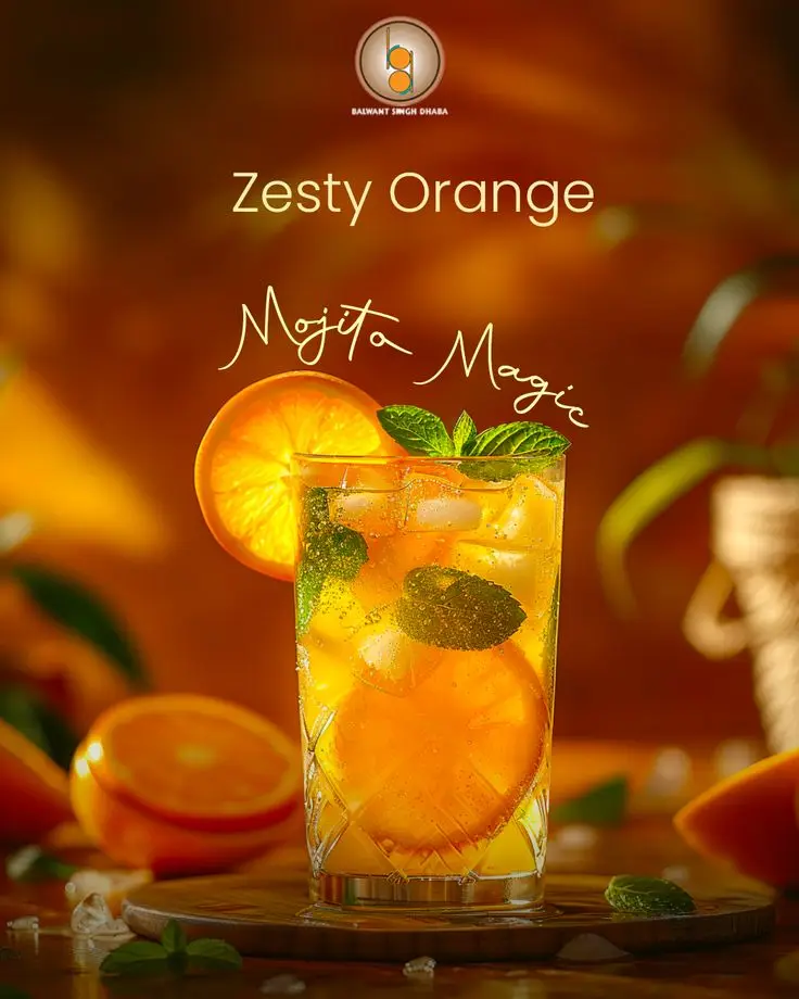 Orange mojito